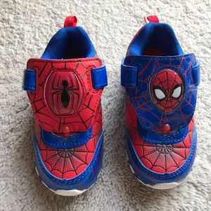 Spider-Man light up shoes
